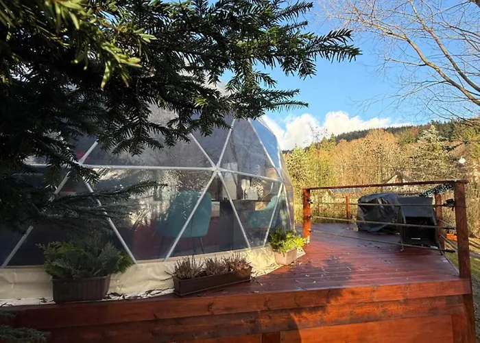 Glamping Luzec Campo de lujo Nejdek